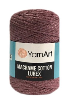 yarn art macrame cotton lurex